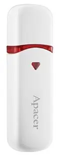 Memorie flash Apacer - AH333, 64GB, USB 2.0, alb