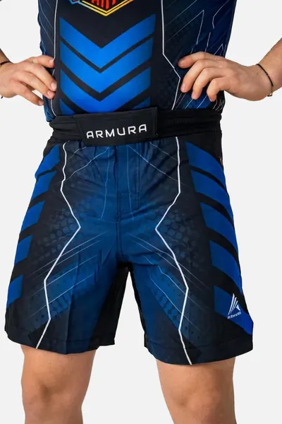 Short MMA ARMURA Kempo 3.0 Albastru Seniori