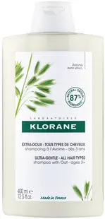 Klorane Oat Șampon echilibrant, 400 ml