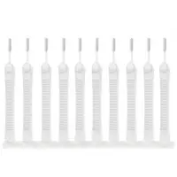 Instrument Curatare OEM pentru port alimentare / orificii buzzer, Set 10 bucati, Alb