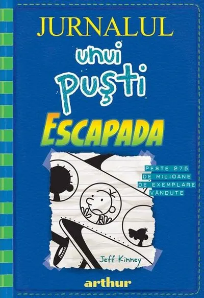 Escapada. Jurnalul unui puști (Vol.12) - Hardcover - Jeff Kinney