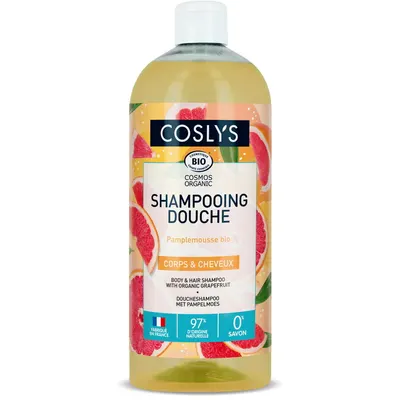 Gel de Dus si Sampon Bio cu Grapefruit Format Mare 1L