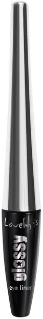 Lovely - Eyeliner lichid Glossy - negru, 2 g