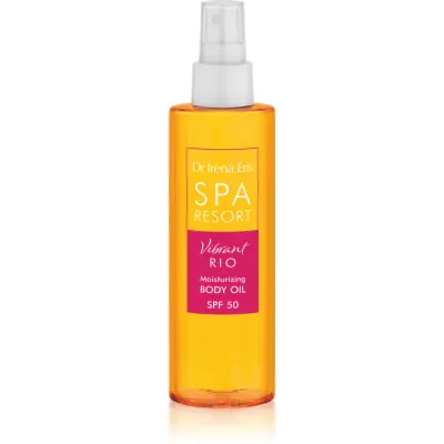 Dr Irena Eris SPA Resort Vibrant Rio ulei pentru îngrijire și bronzare cu efect de hidratare SPF 50 200 ml