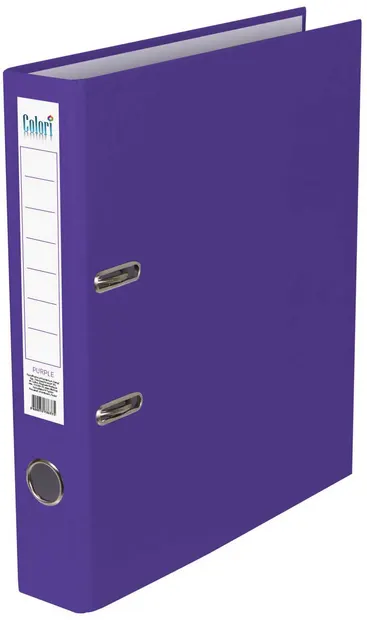 Biblioraft Colori - 5 cm, mov, cu cant metalic