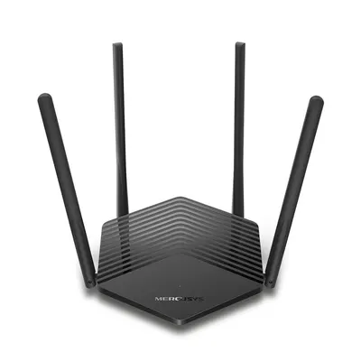 Router wireless Dual-Band Mercusys AX1500 MR60X, 2.4-5 GHz, WiFi 6, 1501 Mbps, 3 porturi