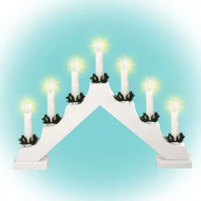 Lumanari decorative de Craciun, becuri tip flacara, Home