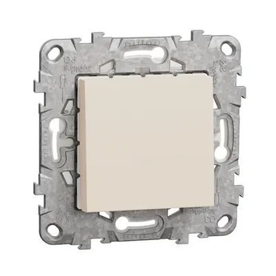 Intrerupator, New Unica, 2 module, IP44, bej