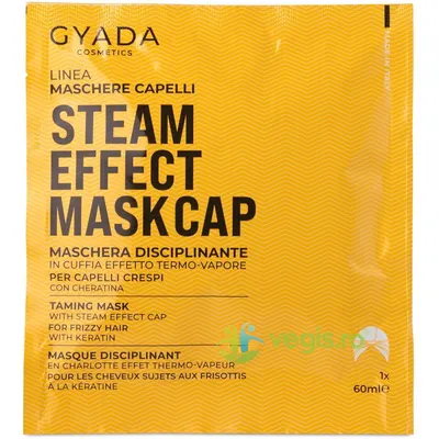 Masca de Par Anti-Frizz Tip Casca cu Efect Termic pentru Par Rebel 1buc