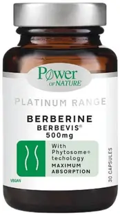 Platinum Range Berberine - 30 capsule, Power of Nature