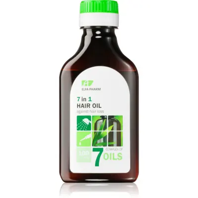 Elfa Pharm Intensive Cosmetic Complex Of 7 Oils 7in1 Hair Oil ulei de par regenerator impotriva caderii parului 100 ml