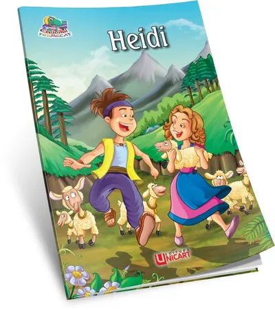 Carte Engros de colorat pentru prescolari - Heidi , 16.5 x 23.5 cm , 16 pagini