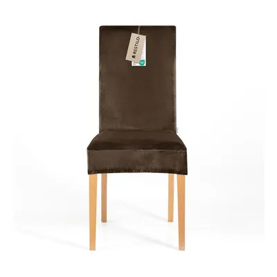 Husă maro elastică pentru scaun 48 cm Sento – Restilo