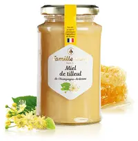 Miere de albine din floare de tei, 360 g, Famille Mary