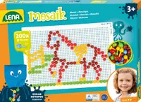 Set pentru mozaic Lena - Opac, 200 piese, Ø10 mm