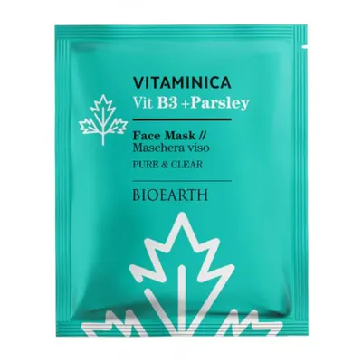 Masca Servetel pentru Ten cu Niacinamida si Patrunjel 15ml