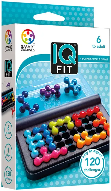 Joc de logică pentru copii Smart Games Pocket IQ - IQ Fit