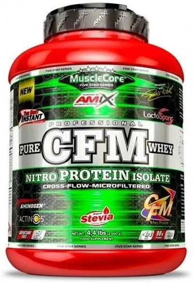 CFM Nitro Protein Isolate, banană și cafea, 2000 g, Amix