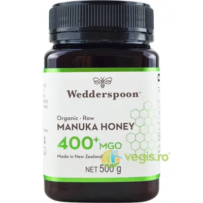 Miere de Manuka MGO 400+ RAW Ecologica/Bio 500g