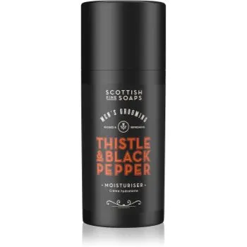 Scottish Fine Soaps Thistle & Black Pepper crema de fata hidratanta pentru barbati