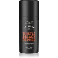 Scottish Fine Soaps Thistle & Black Pepper crema de fata hidratanta pentru barbati