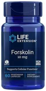 Forskolin, 10 mg, 60 capsule, Life Extension