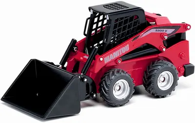 Jucarie metalica Siku - Autotransporter compact Manitou 3300V, 1:32