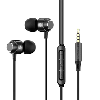 Căști cu fir Forever EP-01 in-ear jack 3,5 mm negre