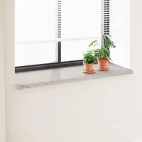 vidaXL Prag de fereastră Textură de marmură 120 x 50 x 4,5 cm PVC