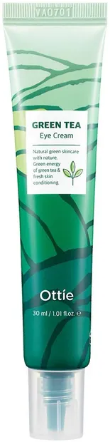 Ottie Green Tea Cremă pentru zona ochilor cu extract de ceai verde, 30 ml