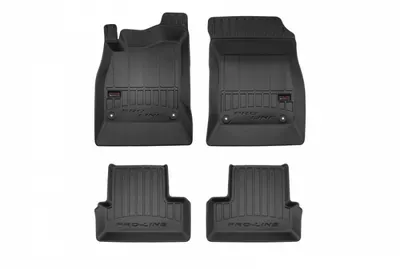 Covorase auto (set, cauciuc, 4 bucati, culoare negru) CHEVROLET CRUZE; OPEL ASTRA J, ASTRA J GTC dupa 2009