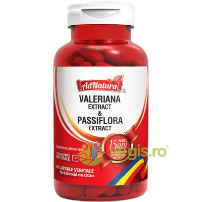 Valeriana si Passiflora Extract 60cps