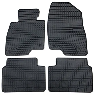 Set covorase auto din cauciuc Mazda 3 1 2003-2010, presuri FROGUM, negre, 4 buc.