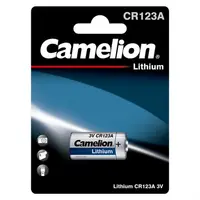 Baterie litiu 3V CR123A 1480mAh, Camelion