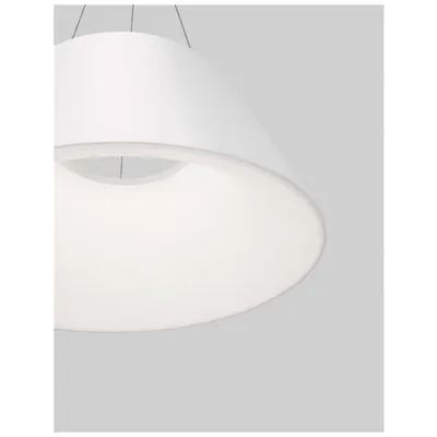 Lampa suspendata VOLCANO Metal & Acrylic Diffuser Nisipiu Alb Outside Nisipiu Alb Inside LED 33 Wat 230 Volt 1680Lm 3000K IP20