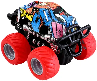 Jucărie Raya Toys - Jeep 360°, roșu