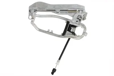 Maner usa Stanga Spate potrivit BMW X5 E53 2000-2006 - (exterior; argintiu)