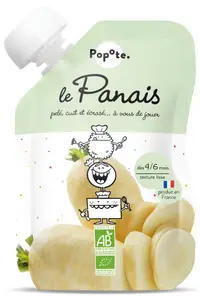 Piure cu pastarnac 4-6 luni Bio, 120g, Popote
