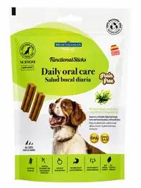 Recompense pentru caini Mediterranean Daily Oral Care Grain Free 14 buc pachet