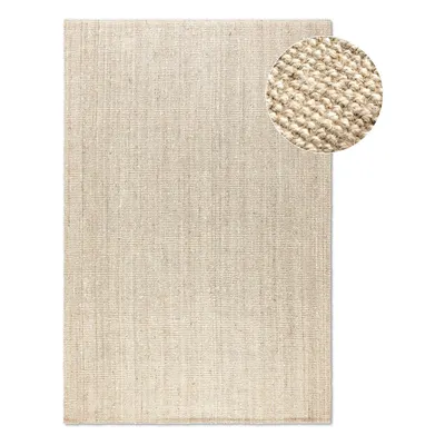 Covor crem din iută 190x280 cm Bouclé – Hanse Home