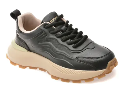 Pantofi sport GRYXX negri, 251220, din piele ecologica