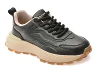 Pantofi sport GRYXX negri, 251220, din piele ecologica