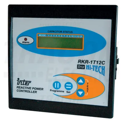 Regulator de putere reactiva,masurare 1F, 7 bat.de cond. TFJA-01 144×144mm