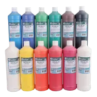 Guasa lavabila pentru pictura 1000 ml Roz