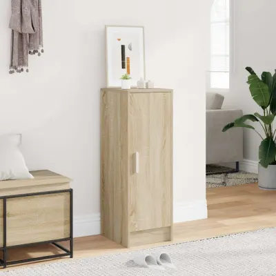 vidaXL Pantofar, stejar sonoma, 32x35x92 cm, PAL