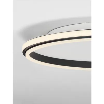 Plafoniera WILLOW Nisipiu Negru Aluminiu & Acrylic LED 60 Wat 230V 3000K IP20
