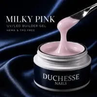 Gel UV/LED Constructie Unghii, Autonivelant, HEMA & TPO FREE, Nuanta Milky Pink, 30g - Default Title