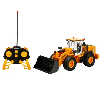 Buldozer cu telecomanda si lumini, Suncon, 6 CH, 1:18