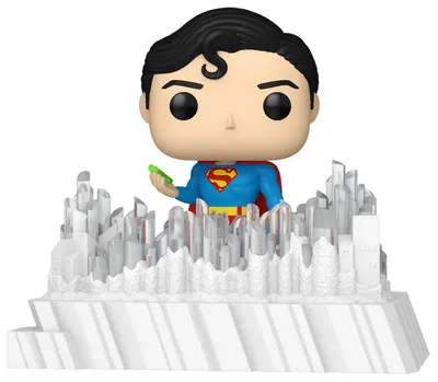 Figurină Funko POP! Deluxe: Superman The Movie - Superman (Fortress of Solitude) #537