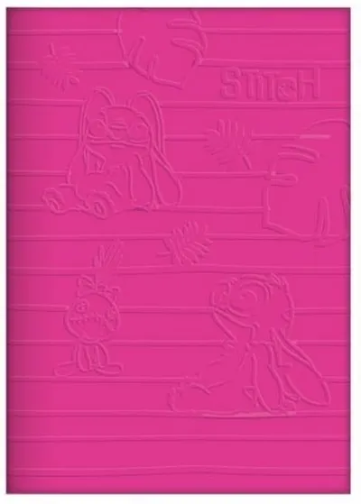 Agendă Cool Pack Disney - Stitch, B6, 80 foi, pătrate mici, roz